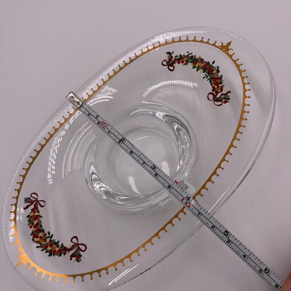 Vintage 1999 Royal Copenhagen Holmegaard Christmas Advent Candle Glass Holder - Picture 12 of 15